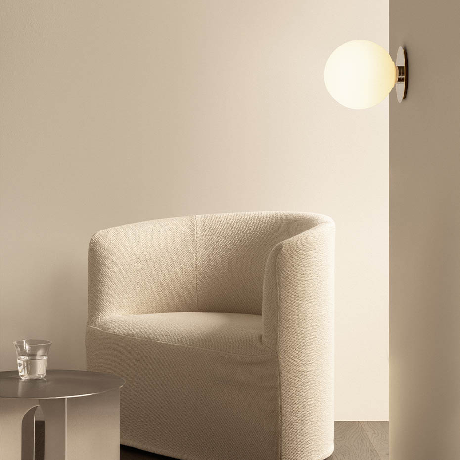 TR Bulb Taklampa/Vägglampa Polished Steel