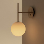 TR Bulb Vägglampa Brushed Brass TR Bulb Vägglampa Brushed Brass