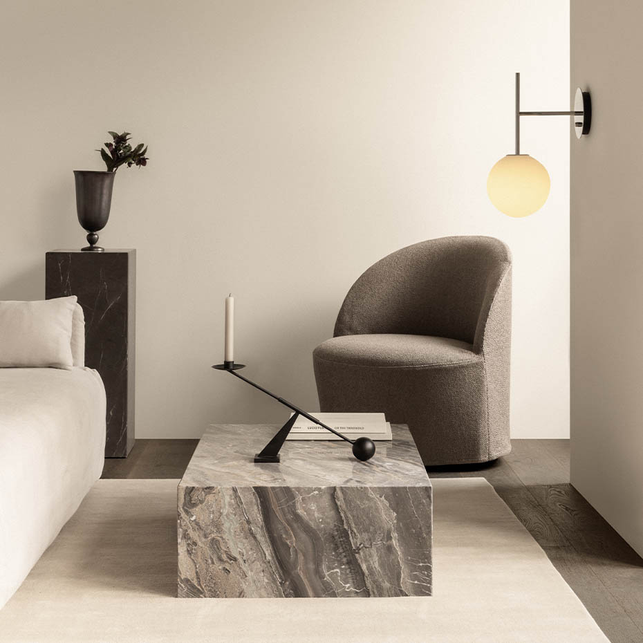 TR Bulb Vägglampa Polished Steel