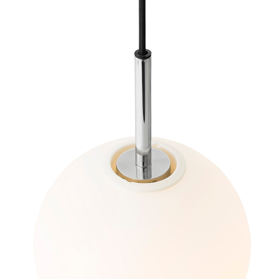 TR Bulb Pendel Polished Steel