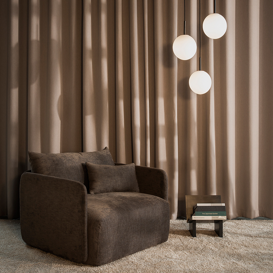 TR Bulb Pendel Black