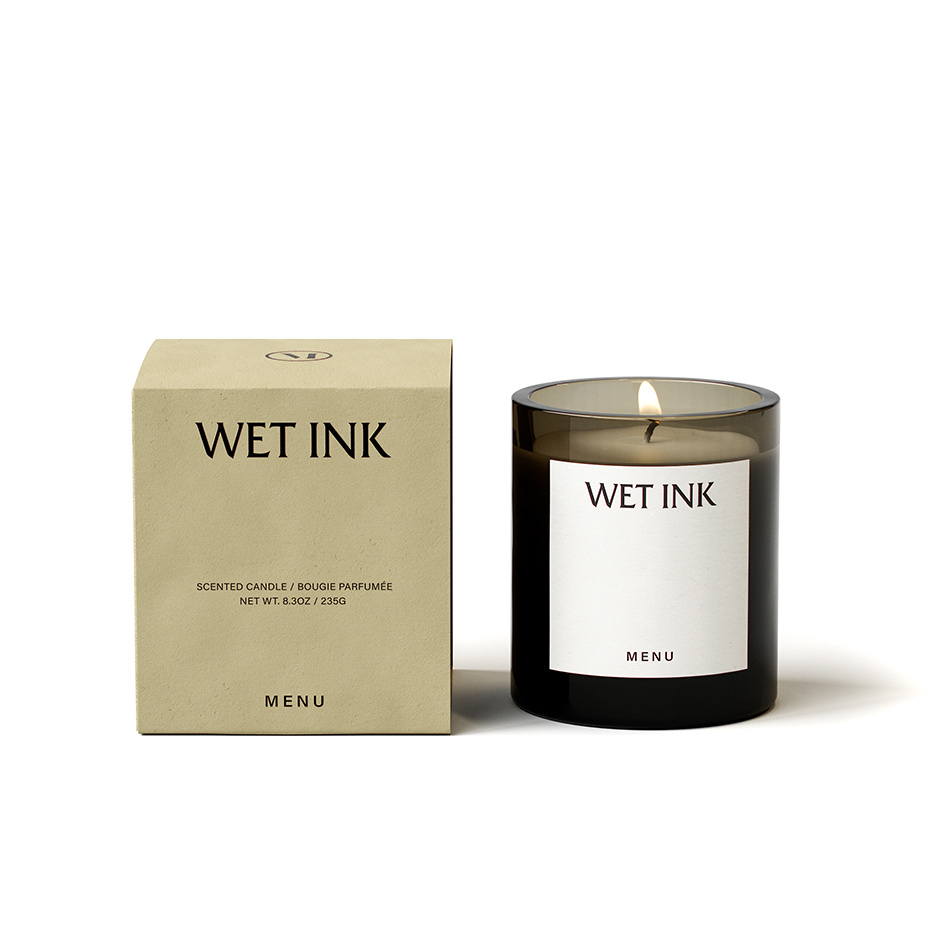 Olfacte Scented Candle Wet Ink 235g