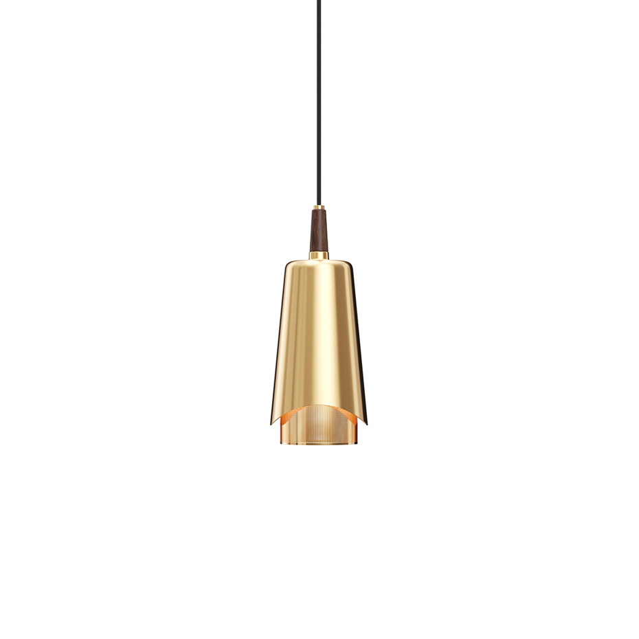 Umanoff Pendel Brushed Brass/Walnut