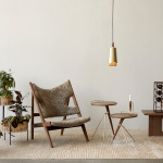 Umanoff Pendel Brushed Brass/Walnut Umanoff Pendel Brushed Brass/Walnut