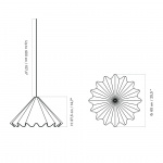 Dancing Pendel Medium Off-White Dancing Pendel Medium Off-White