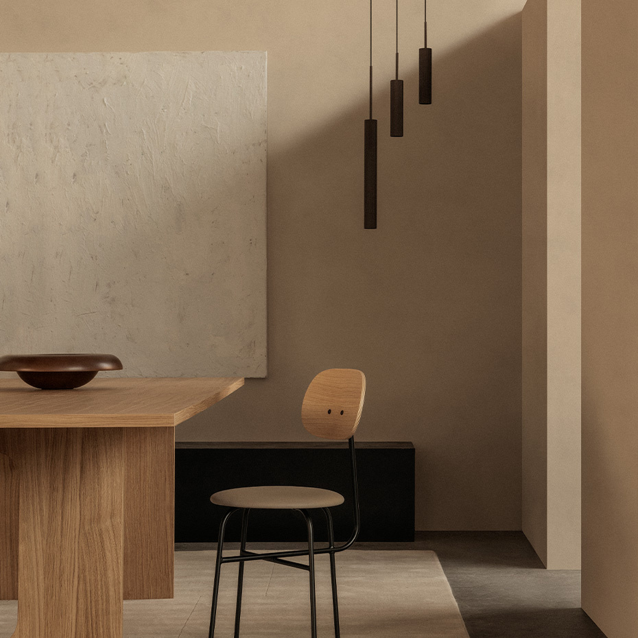 Tubulaire Pendel H48cm Bronzed Brass