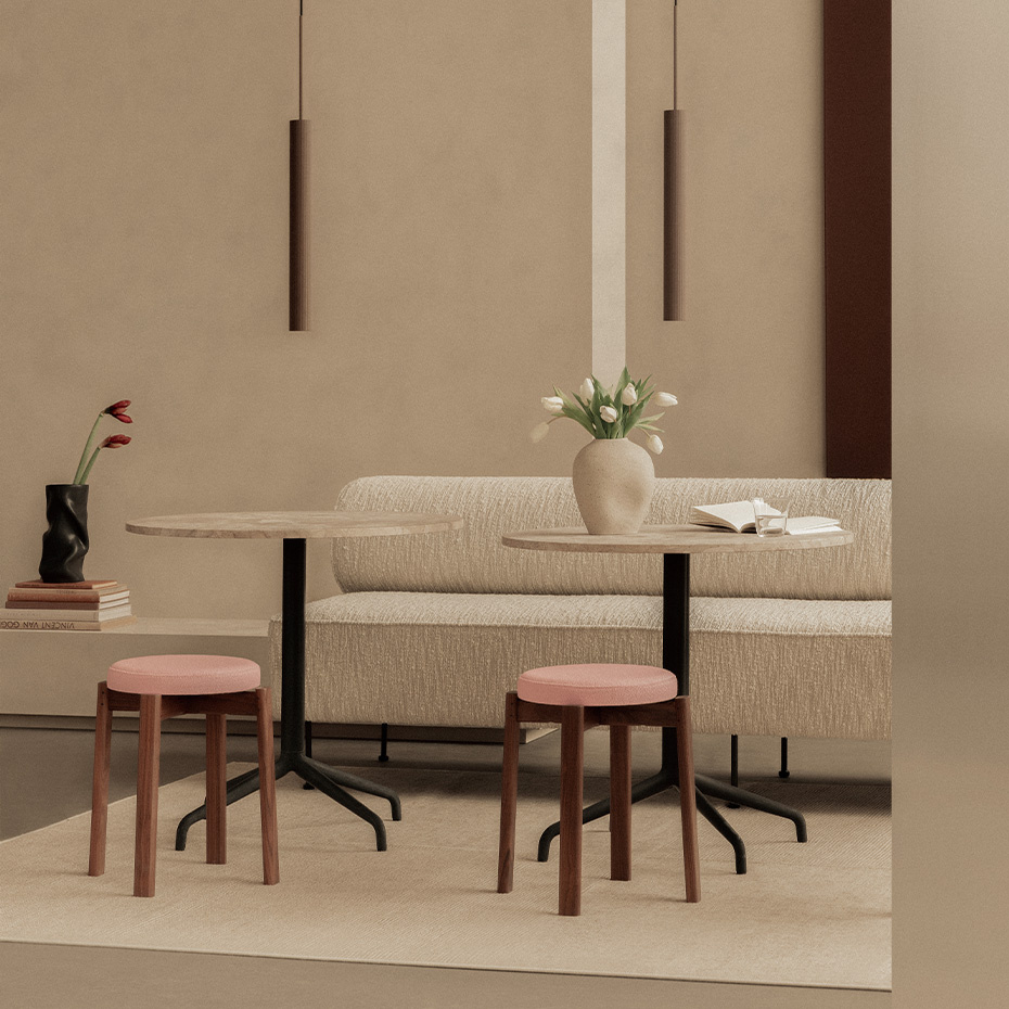 Tubulaire Pendel H48cm Bronzed Brass