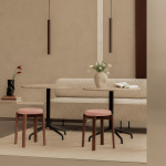 Tubulaire Pendel H48cm Bronzed Brass Tubulaire Pendel H48cm Bronzed Brass