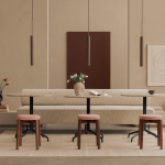 Tubulaire Pendel H24cm Bronzed Brass Tubulaire Pendel H24cm Bronzed Brass