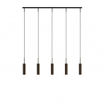 Tubulaire Pendel Rail 5 Bronzed Brass Tubulaire Pendel Rail 5 Bronzed Brass