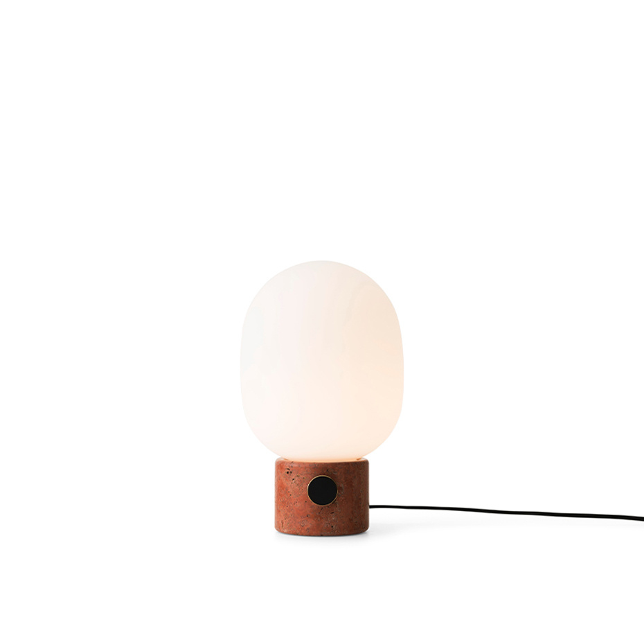 JWDA Bordslampa Large Red Travertine Stone