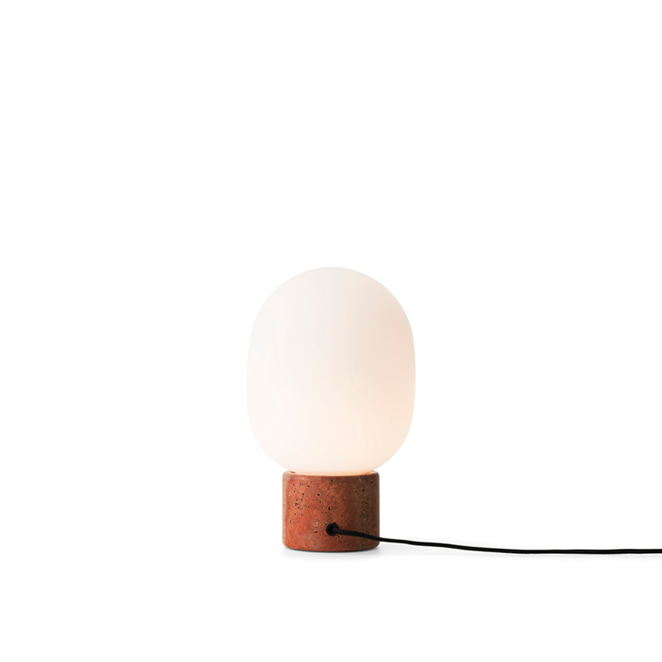 JWDA Bordslampa Large Red Travertine Stone