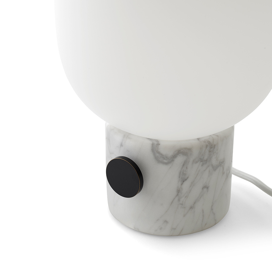 JWDA Bordslampa Large White Marble Carrara