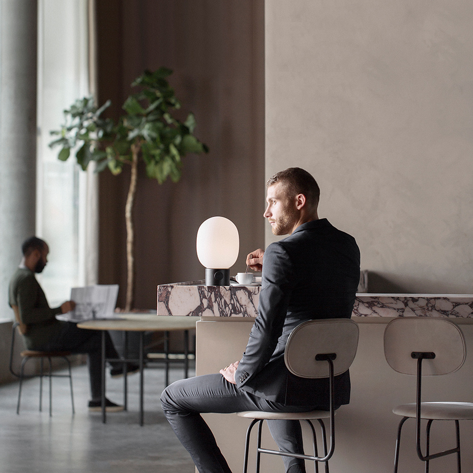 JWDA Bordslampa Small Black Painted Steel