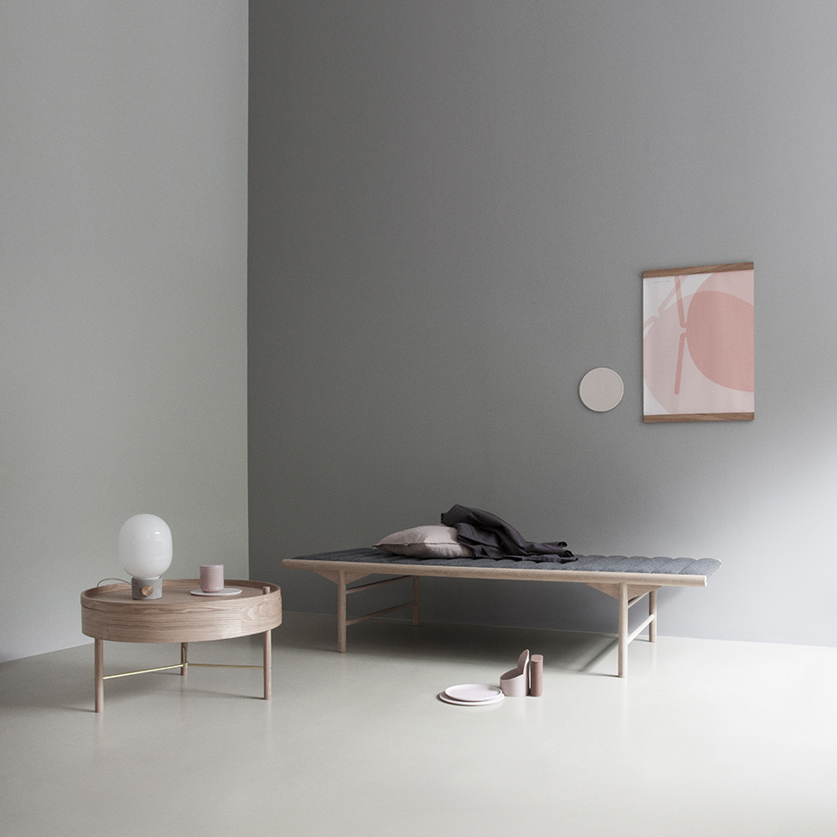 JWDA Bordslampa Small Light Grey Concrete