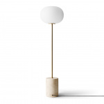 JWDA Golvlampa Travertine/Brushed Brass JWDA Golvlampa Travertine/Brushed Brass