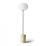 JWDA Golvlampa Travertine/Brushed Brass JWDA Golvlampa Travertine/Brushed Brass