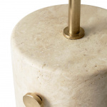 JWDA Golvlampa Travertine/Brushed Brass JWDA Golvlampa Travertine/Brushed Brass