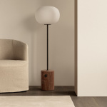 JWDA Golvlampa Red Travertine/Bronzed Brass JWDA Golvlampa Red Travertine/Bronzed Brass