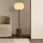 JWDA Golvlampa Red Travertine/Bronzed Brass JWDA Golvlampa Red Travertine/Bronzed Brass