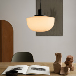 Bank Pendel Opal Glass Bank Pendel Opal Glass