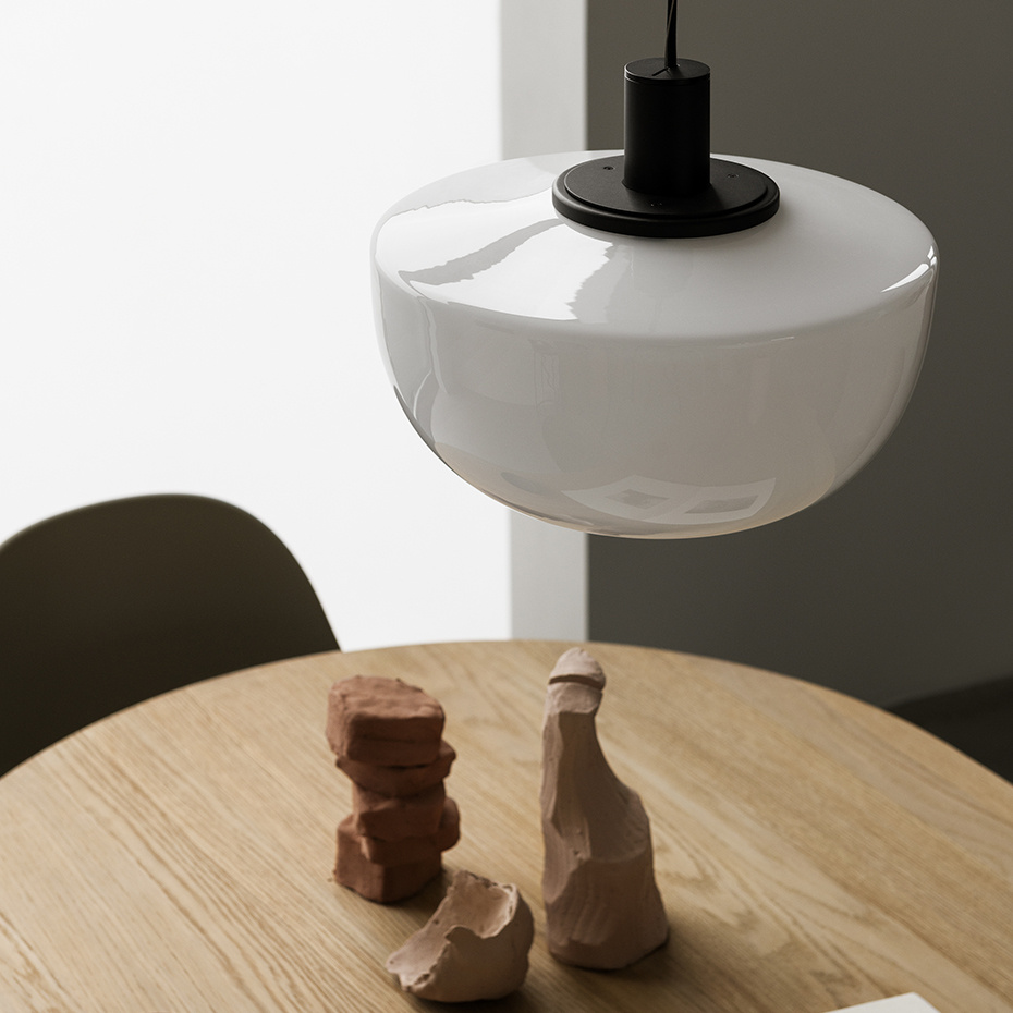 Bank Pendel Opal Glass