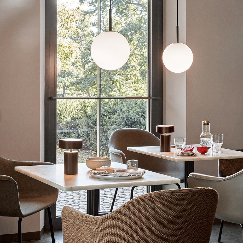 Column Portable Bordslampa Bronze IP44