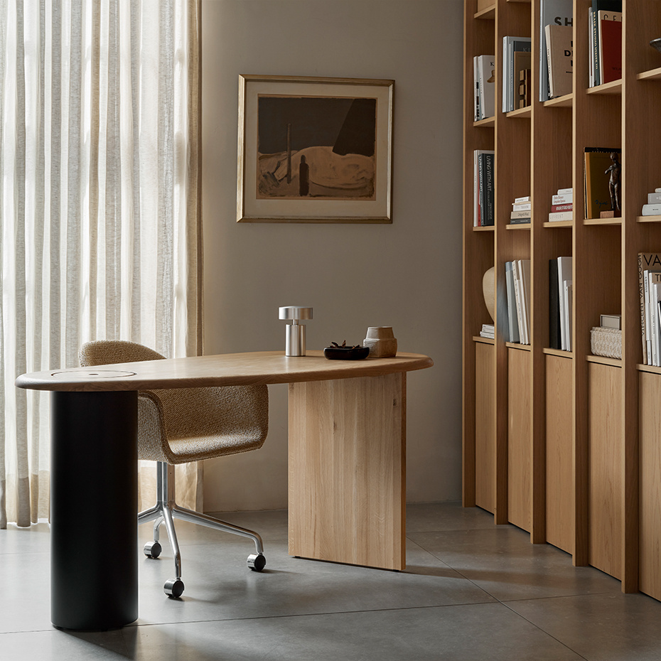 Column Portable Bordslampa Aluminium IP44