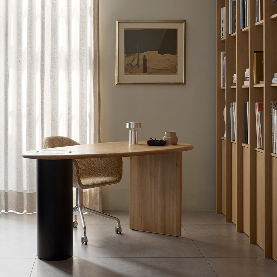 Column Portable Bordslampa Aluminium IP44