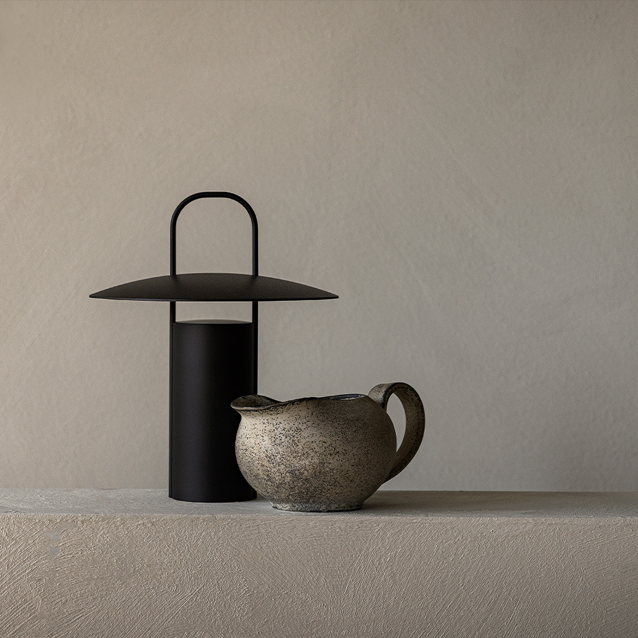 Ray Portable Bordslampa Black IP44