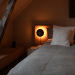 Reverse Vägglampa On-Lamp Dimmer With Cord Sand Travertine/Bronzed Brass Reverse Vägglampa On-Lamp Dimmer With Cord Sand Travertine/Bronzed Brass