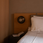 Reverse Vägglampa In-Wall Dimmer Without Cord Sand Travertine/Bronzed Brass Reverse Vägglampa In-Wall Dimmer Without Cord Sand Travertine/Bronzed Brass