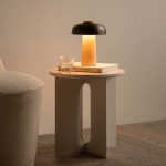 Reverse Portable Bordslampa Sand Travertine/Bronzed Brass IP44 Reverse Portable Bordslampa Sand Travertine/Bronzed Brass IP44