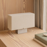 Nonna Bordslampa H24cm Brushed Aluminium/Sand Nonna Bordslampa H24cm Brushed Aluminium/Sand