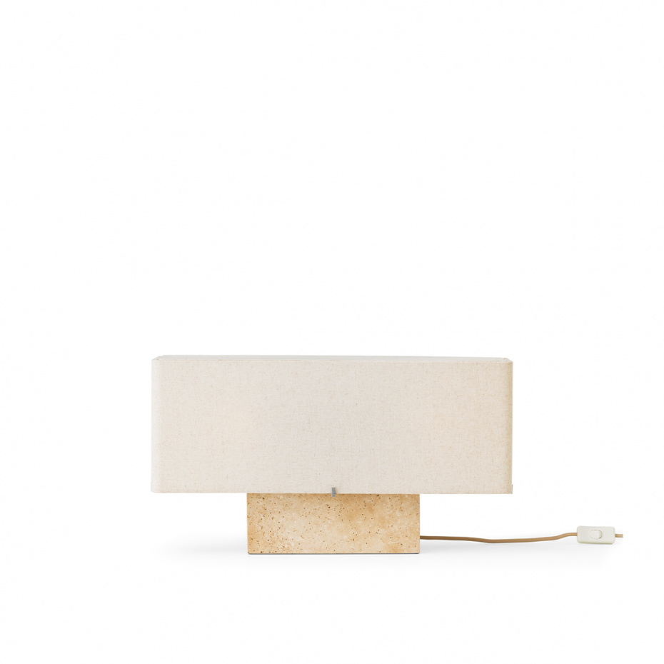 Nonna Bordslampa H30cm Travertine/Sand