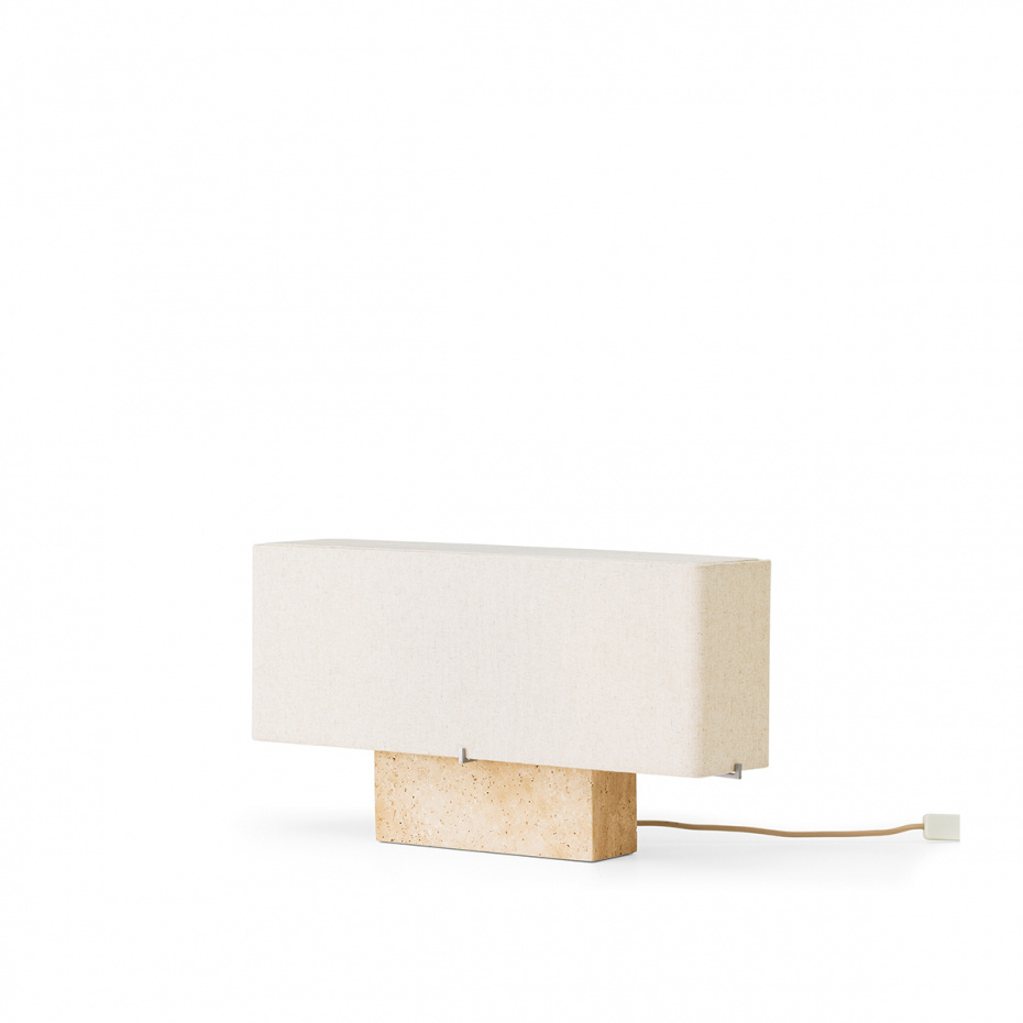 Nonna Bordslampa H30cm Travertine/Sand