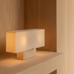 Nonna Bordslampa H30cm Travertine/Sand Nonna Bordslampa H30cm Travertine/Sand