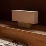 Nonna Bordslampa H30cm Travertine/Sand Nonna Bordslampa H30cm Travertine/Sand