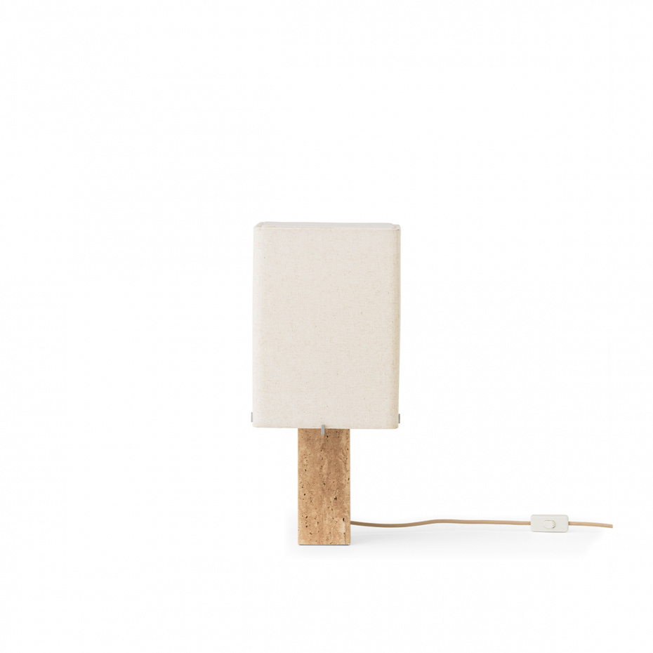 Nonna Bordslampa H49cm Travertine/Sand