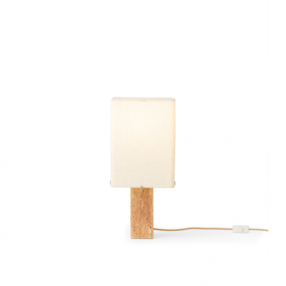 Nonna Bordslampa H49cm Travertine/Sand