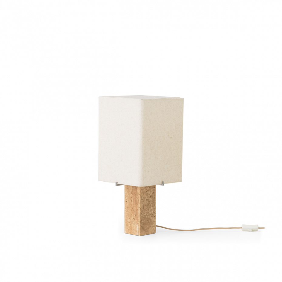 Nonna Bordslampa H49cm Travertine/Sand