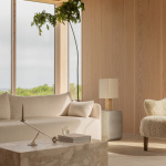 Nonna Bordslampa H49cm Travertine/Sand Nonna Bordslampa H49cm Travertine/Sand