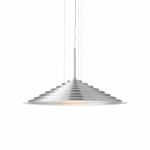 Chancery Pendel Ø75cm Brushed Aluminium Chancery Pendel Ø75cm Brushed Aluminium