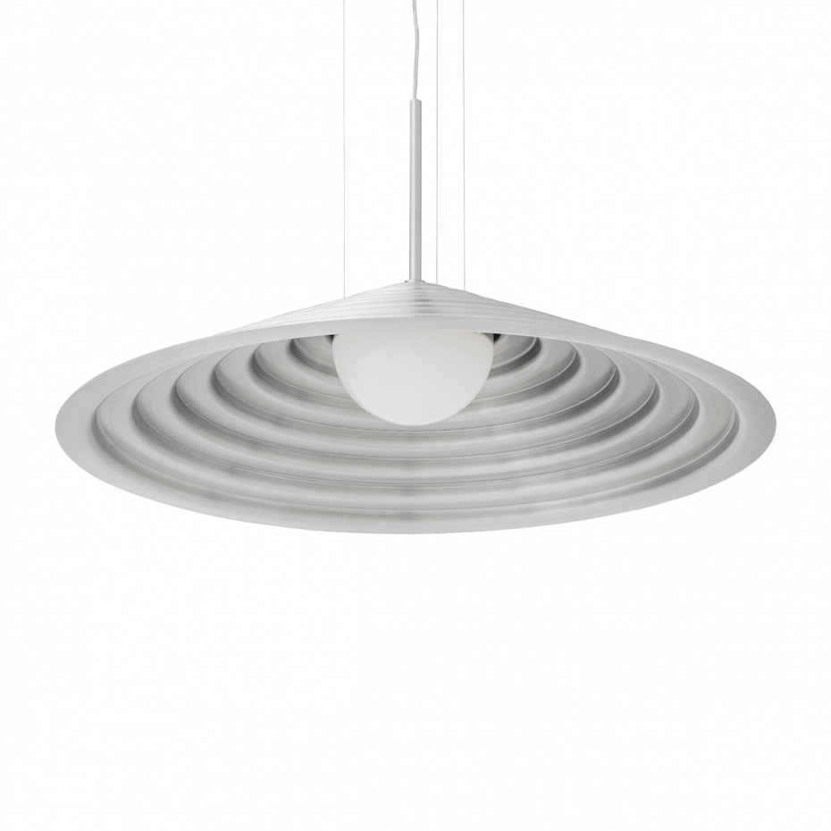 Chancery Pendel Ø75cm Brushed Aluminium