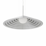 Chancery Pendel Ø75cm Brushed Aluminium Chancery Pendel Ø75cm Brushed Aluminium