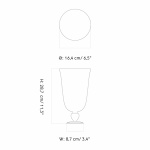 Pavot Vase Bronzed Pavot Vase Bronzed