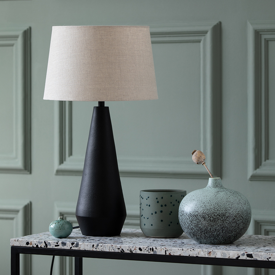 Dallas Bordslampa Mattsvart