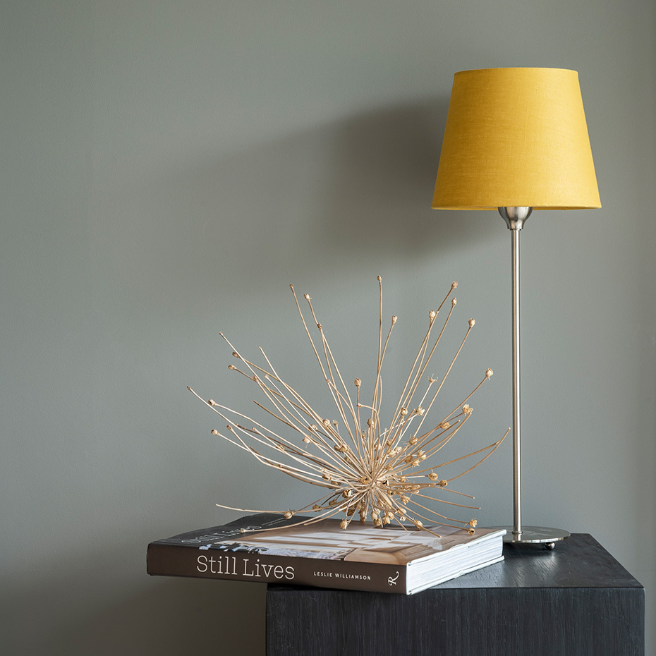 Basic Straight 20 Lampskärm Mustard