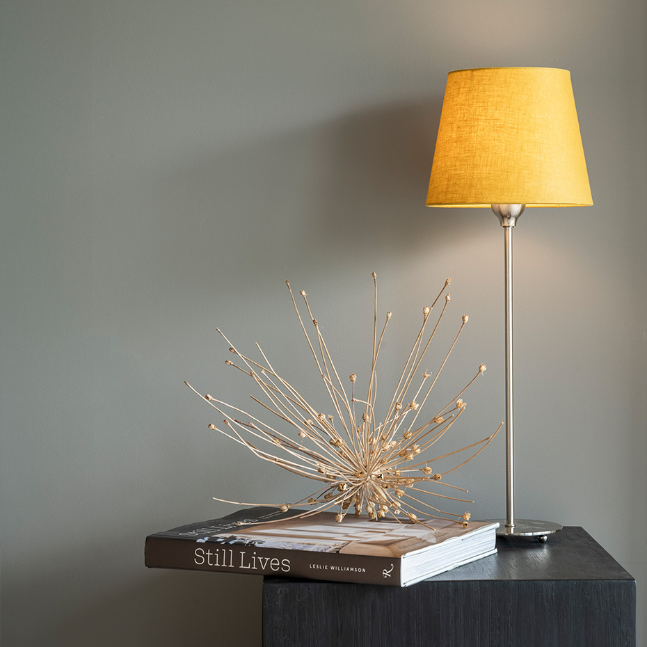 Basic Straight 20 Lampskärm Mustard