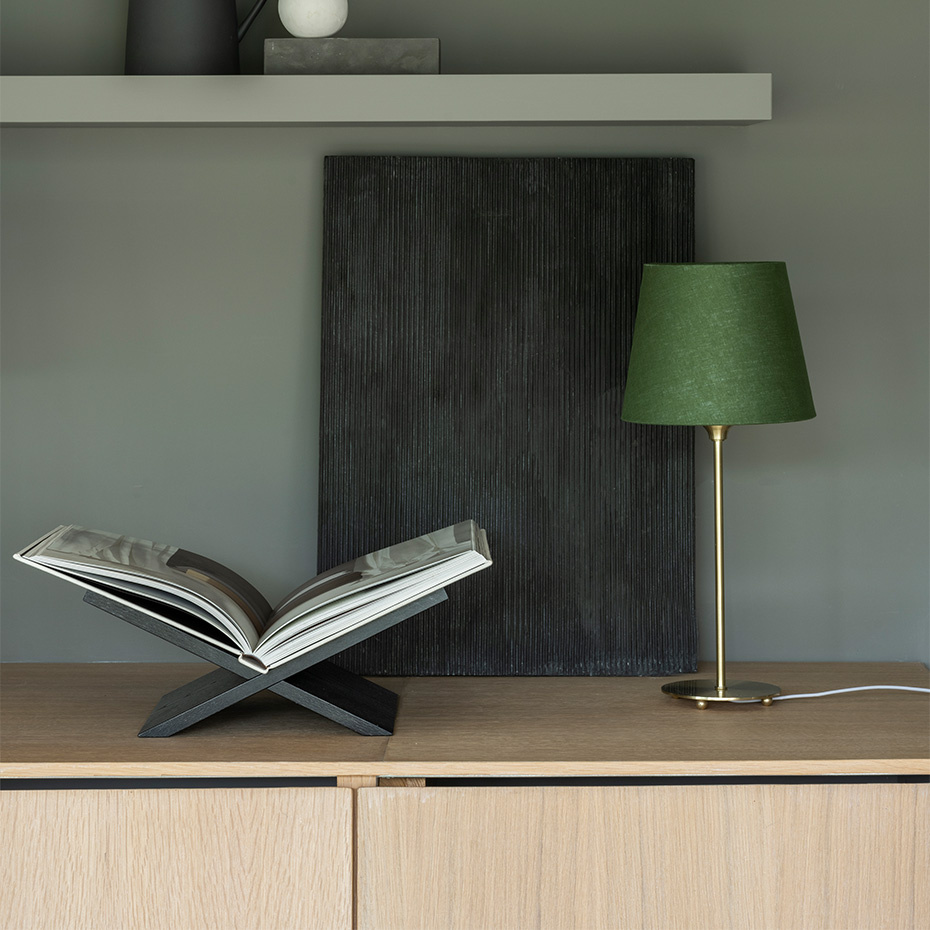 Basic Straight 20 Lampskärm Moss Green